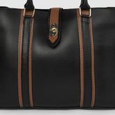 Zoya Large Black tote Bag